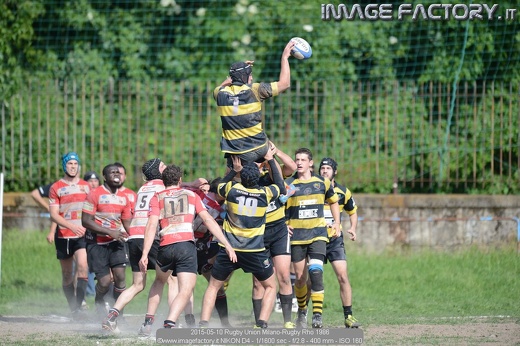 2015-05-10 Rugby Union Milano-Rugby Rho 1986